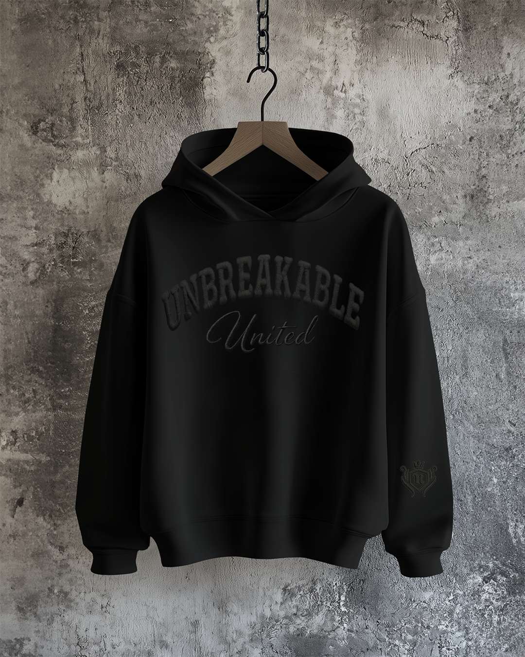 BLACK HOODIE